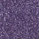 DB1754 Sparkling Purple Lined Crystal AB, Size 11/0 Miyuki Delica Beads, 50g Wholesale Pack
