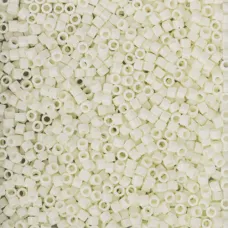DB2401, Opaque Light Buttercream, Size 11/0 Miyuki Delica Beads, 5.2g pack