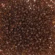 DB2403, Matte Transparent Root Beer, Size 11/0 Miyuki Delica Beads, 5.2g pack
