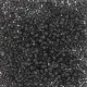 DB2406, Matte Transparent Charcoal, Size 11/0 Miyuki Delica Beads, 5.2g pack