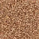 DB2518, Duracoat Galvanised Rose Gold, Size 11/0 Miyuki Delica Beads, 50g wholesale pack