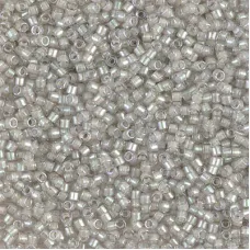 DB1711 Pearl Lined Grey Mist, Size 11/0 Miyuki Delica Beads, 5.2g approx. 