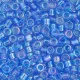 DB1250B Blue Azure Transparent AB, Size 11/0 Miyuki Delica Beads, 50gm bag