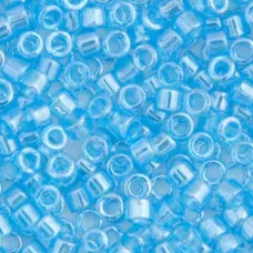 DB1229 Blue Ocean Transparent Luster, Size 11/0 Miyuki Delica Beads, 5.2g approx.