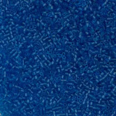 DB0714 Capri Blue Transparent, Size 11/0 Miyuki Delica Beads, 5.2g approx.