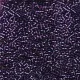 DB1756 Sparkling Purple Lined Amethyst AB, Size 11/0 Miyuki Delica Beads, 5.2g approx. 