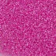 DB0247 Crystal Fuchsia Ceylon Lined-Dyed, Size 11/0 Miyuki Delica Beads, 5.2g approx.