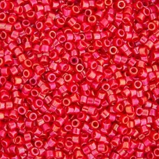 DB0214 Red Opaque Luster, Size 11/0 Miyuki Delica Beads, 5.2g approx.