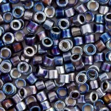 DB0543 Violet Gold AB Plated Palladium, Size 11/0 Miyuki Delica Beads, 3.3g approx. DB0543 Violet Gold AB Plated Palladium, Size 11/0 Miyuki Delica Beads, 3.3g approx.