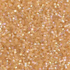 DBSC-0100 Light Amber Transparent AB, Colour code  100 Size 15/0 Cut Miyuki Deli...