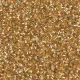 DBS0042 Silver Lined Gold Colour 0042 Size 15/0 Miyuki Delica Beads, 5.2g approx.