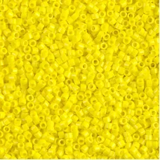 DBS0721  Opaque Yellow Miyuki 15/0 Miyuki Delica Beads, colour 0721, 5.2g appro...