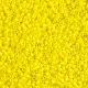 DBS0721  Opaque Yellow Miyuki 15/0 Miyuki Delica Beads, colour 0721, 5.2g approx.