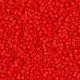 DBS0757  Opaque Light Siam Matted Miyuki 15/0 Miyuki Delica Beads, colour 0757, 5.2g approx.