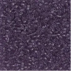 DBS1105  Transparent Light Amethyst, Colour 1105 15/0 Miyuki Delica Beads, 5.2g...
