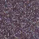DBS1244  Transparent Mauve AB, Colour 1245 15/0 Miyuki Delica Beads, 5.2g approx.