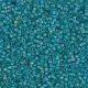 DBS1283  Matte Transparent Caribbean AB, Colour 1283 15/0 Miyuki Delica Beads, 5.2g approx.