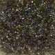 DBLC0089 Dark Amber AB Lined-Dyed, size 8/0 Hex Cut Miyuki Delica Beads, approx 5.2g, Colour Code 89