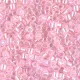 DBL0244 Lined Crystal Light Pink size 8/0 Miyuki Delica Beads, Colour 0244, 5.2g approx.