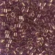 DBL0108 Amethyst Transparent Gold Luster size 8/0 Miyuki Delica Beads, Colour 0108, 5.2g approx.