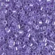 DBL0249 Lined Crystal Purple Size 8/0 Miyuki Delica Beads, Colour Code 0249, 5.2g approx.