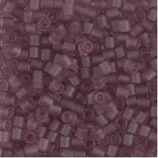 DBL0765 Matte Transparent Smoky Amethyst size 8/0 Miyuki Delica Beads, Colour 07...