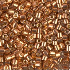DBL1836 Duracoat Galvanised Muscat  size 8/0 Miyuki Delica beads, colour 1836, 5...