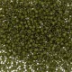 DB2357 Opaque Army Green Duracoat size 11/0 Miyuki Delica Beads, 5.2g approx.