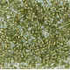 DB2522 Gold Plate Lined Platinum size 11/0 Miyuki Delica Beads, 3.3g approx.