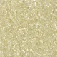 DB1676 Pearl Lined Transparent Pale Yellow AB, Size 11/0 Miyuki Delica Beads, 5.2g approx.