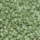 DB2291  Frost Opaque Glazed Dark Green Size 11/0 Miyuki Delica Beads, 5.2gm approx.