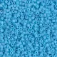 DBM0725 Light Blue Opaque, Size 10/0  Miyuki Delica Beads, Colour 0725 - Approx. 5.2g