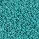DBM0729 Turquoise Green Opaque, Size 10/0  Miyuki Delica Beads, Colour 729 in 5.2g