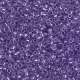 DBM0906 Sparkling Purple Lined Crystal, Size 10/0  Miyuki Delica Beads, Colour code 0906 - Approx. 5.2g