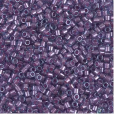 DBM0922 Sparkling Rose Lined Aqua, Size 10/0  Miyuki Delica Beads, Colour 922 - ...