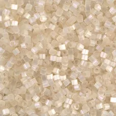 DBM0673 Antique Ivory Silk Satin, Size 10/0  Miyuki Delica Beads, Colour 673 - A...