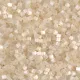DBM0673 Antique Ivory Silk Satin, Size 10/0  Miyuki Delica Beads, Colour 673 - Approx. 5.2g