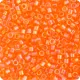 DBM0151 Light Orange Transparent AB, Size 10/0  Miyuki Delica Beads, Colour code -151 - Approx. 5.2g