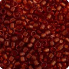 DBM0709 Amber Transparent, Size 10/0  Miyuki Delica Beads, Colour 709 - Approx. ...