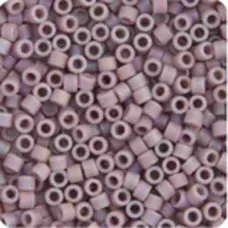 DBM0875 Mauve Opaque AB Matte, Size 10/0  Miyuki Delica Beads, Colour 875 - Appr...