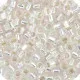 DBM0041 Crystal Silver Lined, Size 10/0  Miyuki Delica Beads, Colour code -41 - Approx. 5.2g