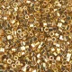 24Kt Gold Plated Miyuki Cut 11/0  Miyuki Delica Beads, Colour Code 0031, 3.3g approx.