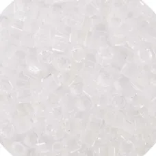 DBMC0141  Crystal Transparent 10/0 Cut Miyuki Delica Beads Colour Code 0141,  5....