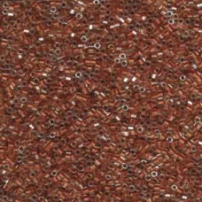Dark Amber Sparkle Crystal Lined, Colour Code 0915, Size 11/0  Cut  Miyuki Delic...