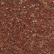 Dark Amber Sparkle Crystal Lined, Colour Code 0915, Size 11/0  Cut  Miyuki Delica Beads, 5.2g approx.