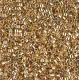 DBLC0034 Light Gold 24Kt plated Miyuki size 8/0 Hex Cut Miyuki Delica Beads, Colour Code 0034, approx 5.2g